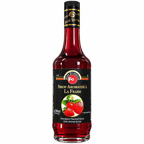 FO ÇİLEK AROMALI KOKTEYL ŞURUBU 70 CL - 1