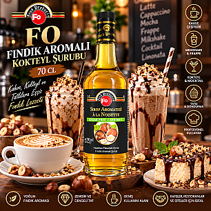 FO FINDIK AROMALI KOKTEYL ŞURUBU 70 CL - 2