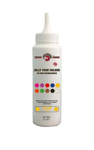 FO JEL GIDA RENKLENDİRİCİSİ SARI 300 ML 