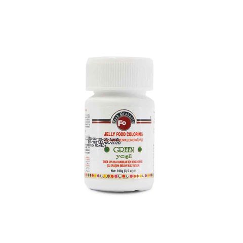 FO JEL YEŞİL GIDA BOYASI 100 GR
