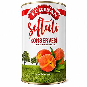 FURİSAN ŞEFTALİ KONSERVE (YERLİ) - FURİSAN