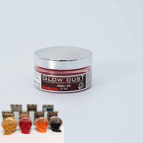 GLOW DUST TOZ SİM KIRMIZI (YENİLEBİLİR) 20 GR - 1