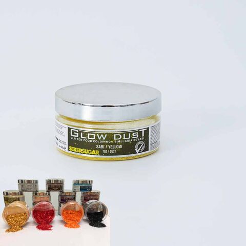 GLOW DUST TOZ SİM SARI (YENİLEBİLİR) 20 GR - 1