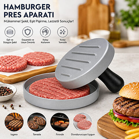 HAMBURGER PRES 10 CM - 1