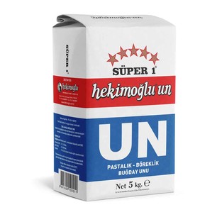 HEKİMOĞLU SÜPER 1 PASTALIK BÖREKLİK UN 5 KG - HEKİMOĞLU UN