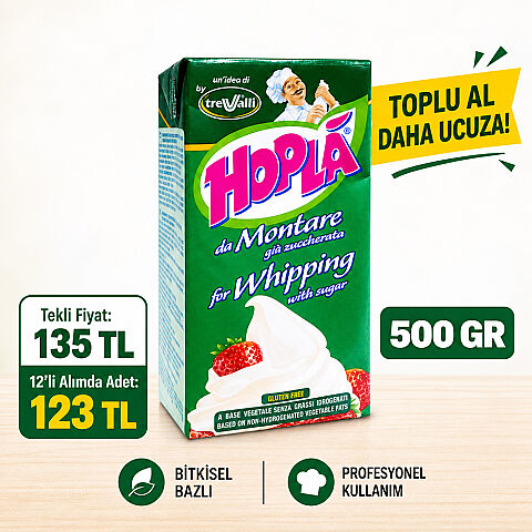 HOPLA ŞEKERLİ SIVI ŞANTİ 500 GR - 1