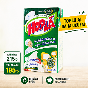 HOPLA ŞEKERSİZ SIVI ŞANTİ 1 KG - HOPLA