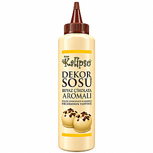 KALİPSO BEYAZ ÇİKOLATA AROMALI DEKOR SOS 0,75 KG - 