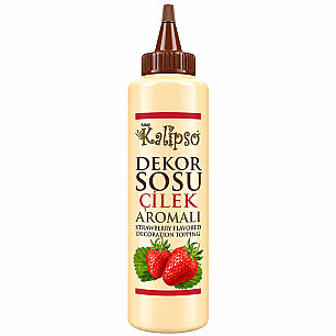 KALİPSO ÇİLEK AROMALI DEKOR SOS 0,75 KG - 