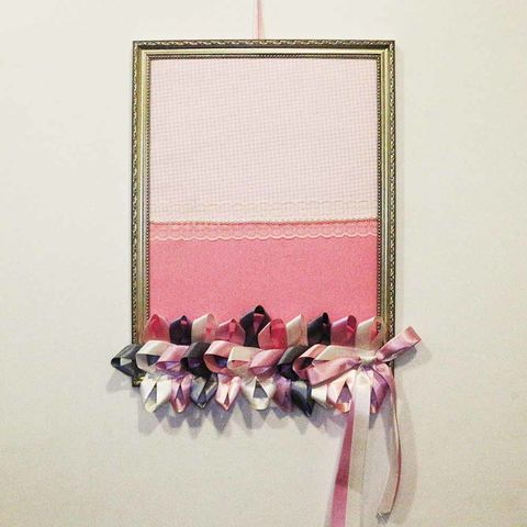 KAPI SÜSÜ ÇERÇEVE PEMBE - 1