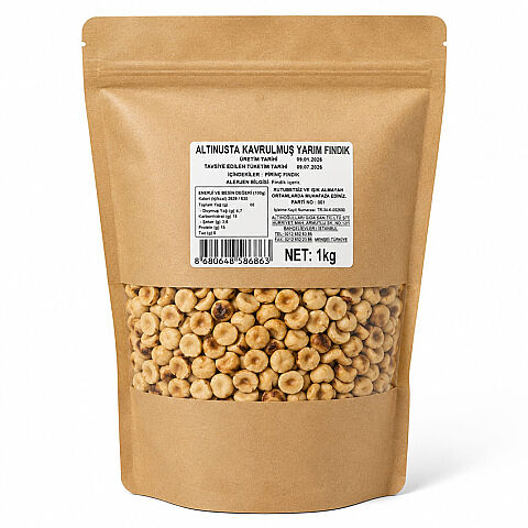 KAVRULMUŞ YARIM FINDIK 1 KG A.USTA - 1