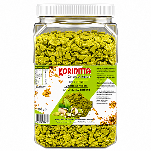 KORİNİTA CHOCOKREP 1,25 KG ANTEP FISTIĞI - 1