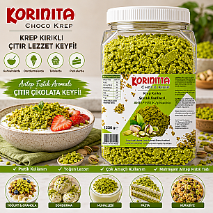 KORİNİTA CHOCOKREP 1,25 KG ANTEP FISTIĞI - 2