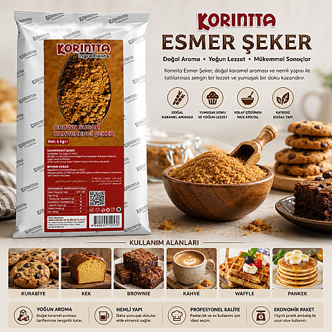 KORİNİTA ESMER ŞEKER 1 KG - 1