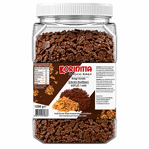 KORİNİTTA CHOCOKREP 1,25 KG SÜTLÜ - 1
