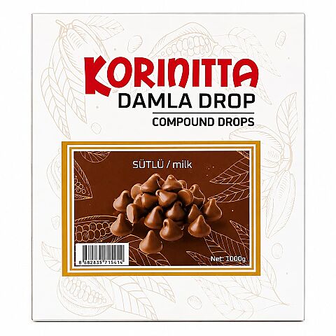 KORİNİTTA DAMLA KOKOLİN SÜTLÜ 1 KG - 1