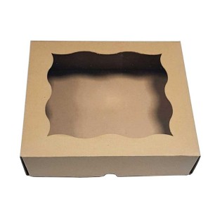 KRAFT 23*23*6 ASETAT PENCERELİ KUTU - 