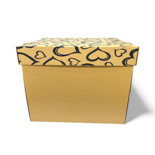 KRAFT PASTA KUTUSU 30*30*20 CM - 