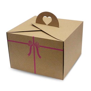 KRAFT PASTA KUTUSU KULPLU 30*30*20 CM - 