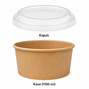 KRAFT SALATA KASESİ 1100 CC 50'Lİ - 