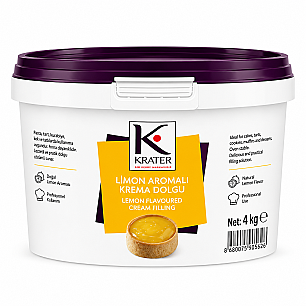 KRATER LİMON AROMALI KREMA DOLGU 4 KG - 