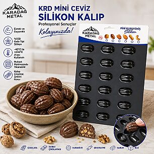 KRD MİNİ CEVİZ SİLİKON KALIP - 2