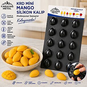 KRD MİNİ MANGO SİLİKON KALIP - 2