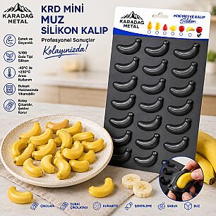 KRD MİNİ MUZ SİLİKON KALIP - 2