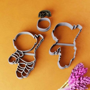 KUKİ ASTRONOT KURABİYE KALIBI - 