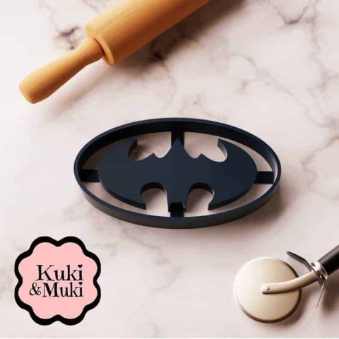 KUKİ BATMAN LOGO KURABİYE KALIBI 