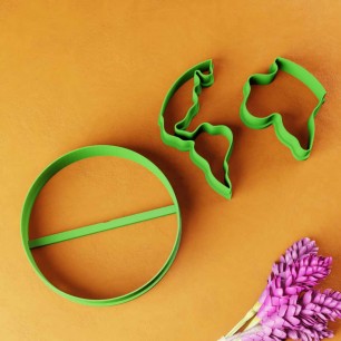 KUKİ DÜNYA KURABİYE KALIBI - 