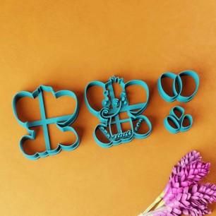 KUKİ OTURAN ŞİRİN FİL KURABİYE KALIBI - 