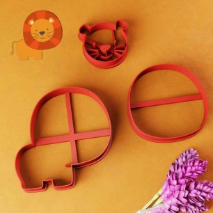 KUKİ SAFARİ ASLAN KURABİYE KALIBI - 