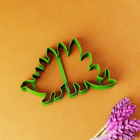 KUKİ STEGOSAURUS DİNOZOR KURABİYE KALIBI