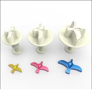 KUŞ 3'LÜ BÜYÜK BOY ENJEKTÖR RP10111 - PASTIME