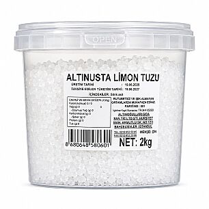 LİMON TUZU 2 KG A.USTA - ALTIN USTA