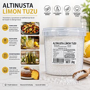 LİMON TUZU 2 KG A.USTA - 2