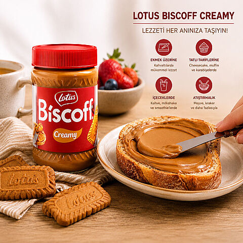LOTUS SÜRÜLEBİLİR KARAMELİZE BİSKÜVİ EZMESİ 400 GR - 2