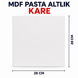 MDF PASTA ALTLIK KARE 28*28 - DİĞER