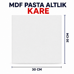 MDF PASTA ALTLIK KARE 30*30 CM - DİĞER