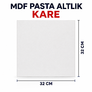 MDF PASTA ALTLIK KARE 32*32 CM - DİĞER
