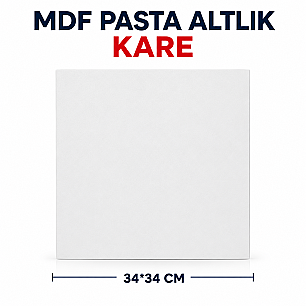 MDF PASTA ALTLIK KARE 34*34 CM - DİĞER