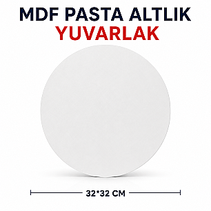 MDF PASTA ALTLIK YUVARLAK 32*32 CM - DİĞER