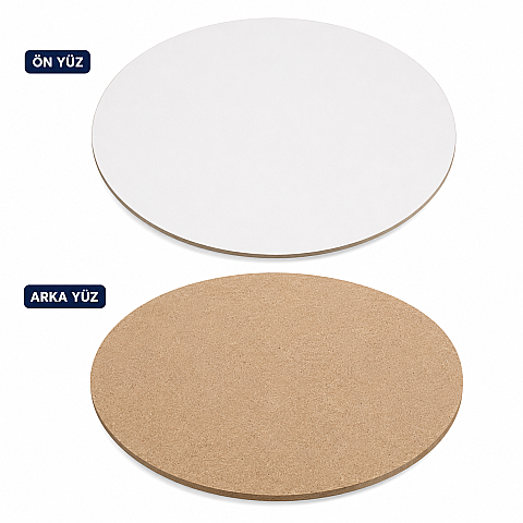 MDF PASTA ALTLIK YUVARLAK 36*36 CM - 2