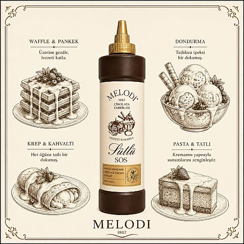 MELODİ WAFFLE SOS SÜTLÜ 1 KG - 2