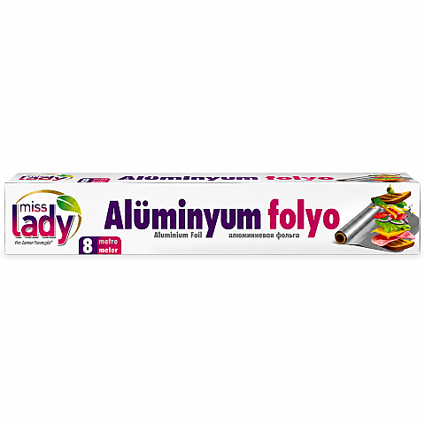 MİSS LADY ALÜMİNYUM FOLYO 8 MT - 1