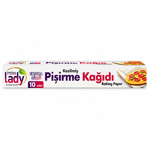 MİSS LADY KESİLMİŞ PİŞİRME KAĞIDI 10LU - 1
