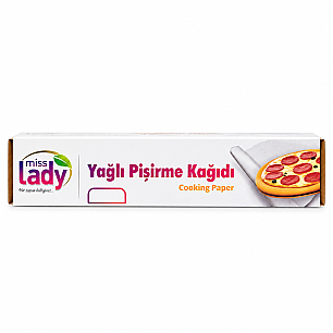 MİSS LADY NATURA KRAFT KUTULU PİŞİRME KAĞIDI 50 MT*16 - 