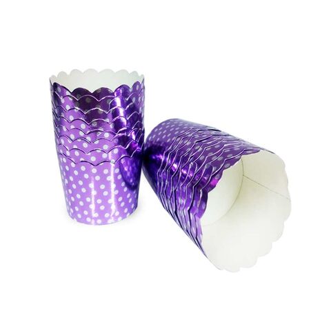 MOR NOKTALI LAZER KES KAP SAP101-1 25 Lİ