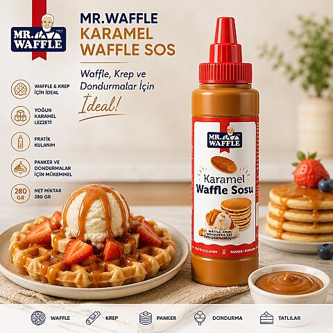 MR.WAFFLE KARAMEL WAFFLE SOS 280 GR - 2